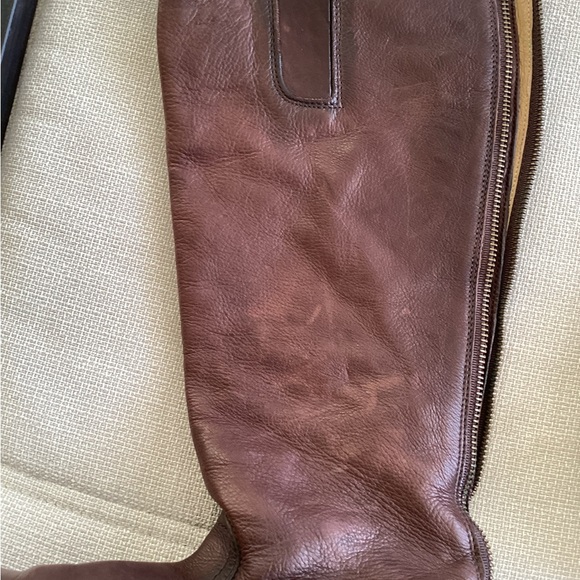 Frye Brown Equestrian Leather Boots 7 - Picture 15 of 16